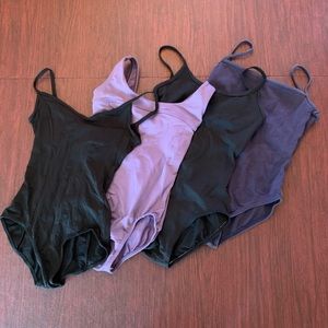Bundle of 4 Dance Leotards